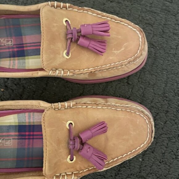 Women's Sperry Top-Sider Boat Shoes With Tassels - Picture 3 of 8
